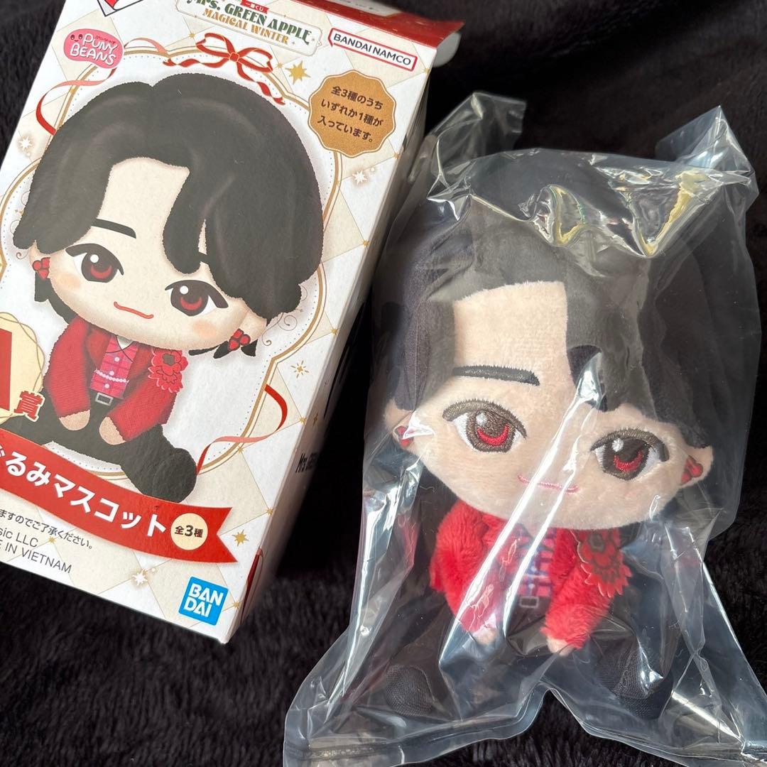 一番くじ　Mrs. GREEN APPLE A賞 ぬいぐるみマスコット 大森元貴