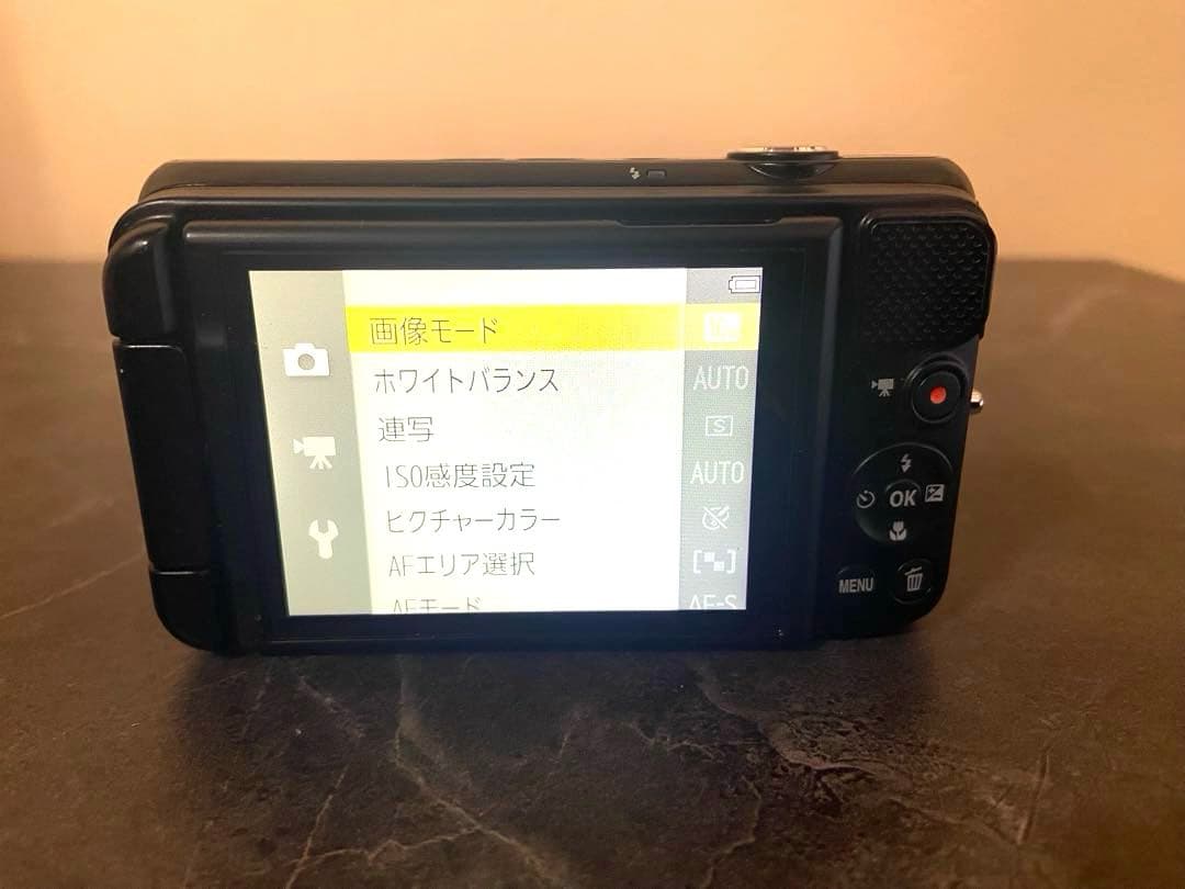 美品 Nikon COOLPIX S6600 ブラック デジカメ デジタルカメラ