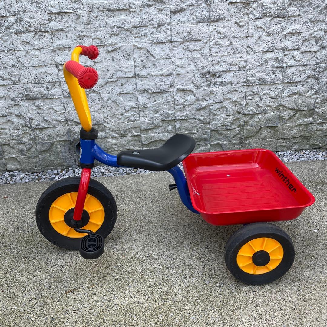 ウィンザー ボーネルンド ペリカン三輪車winther 荷台付き