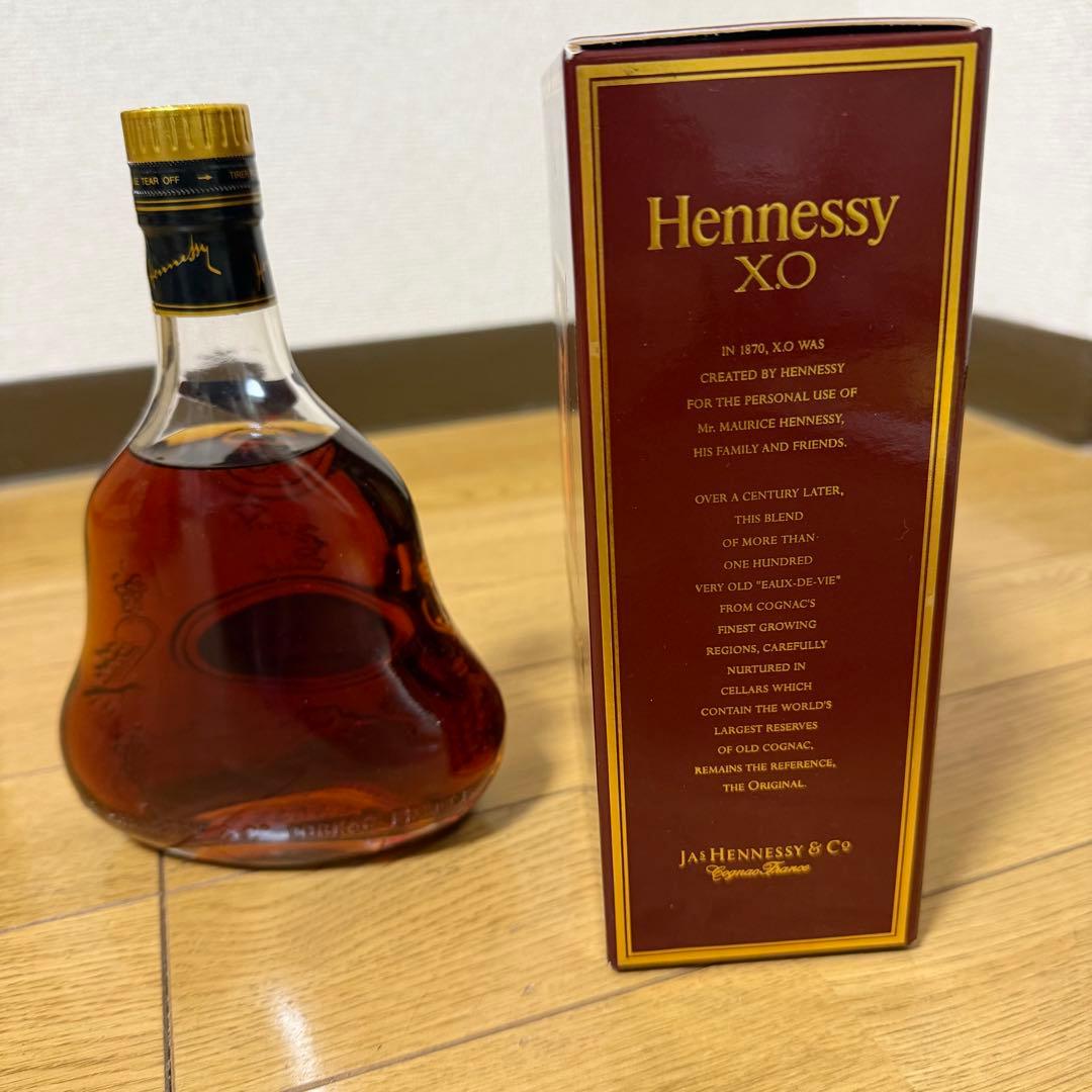 【未開栓・箱付】ヘネシー XO 金キャップ コニャック