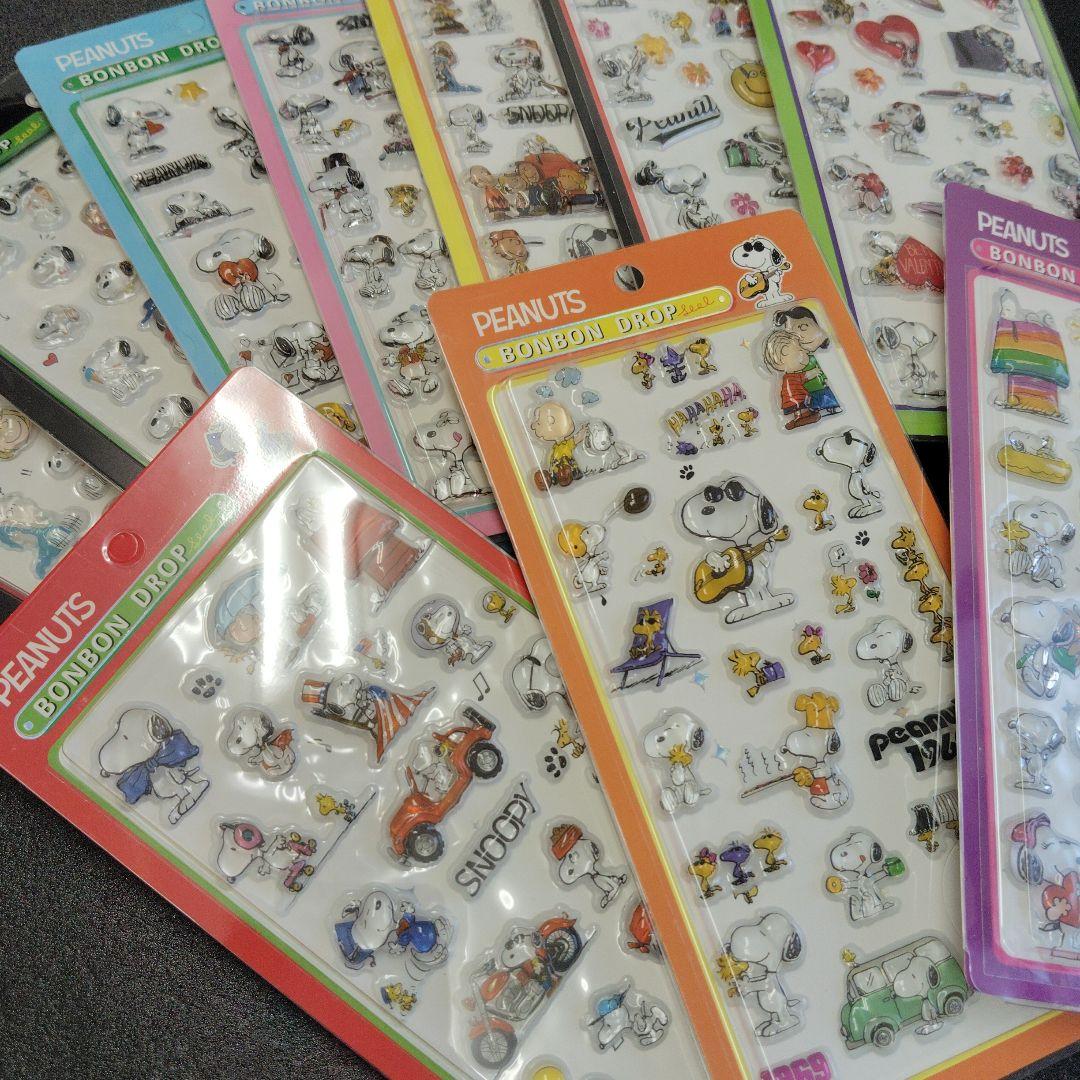 PEANUTS BONBON DROP スヌーピーシール 10枚セット