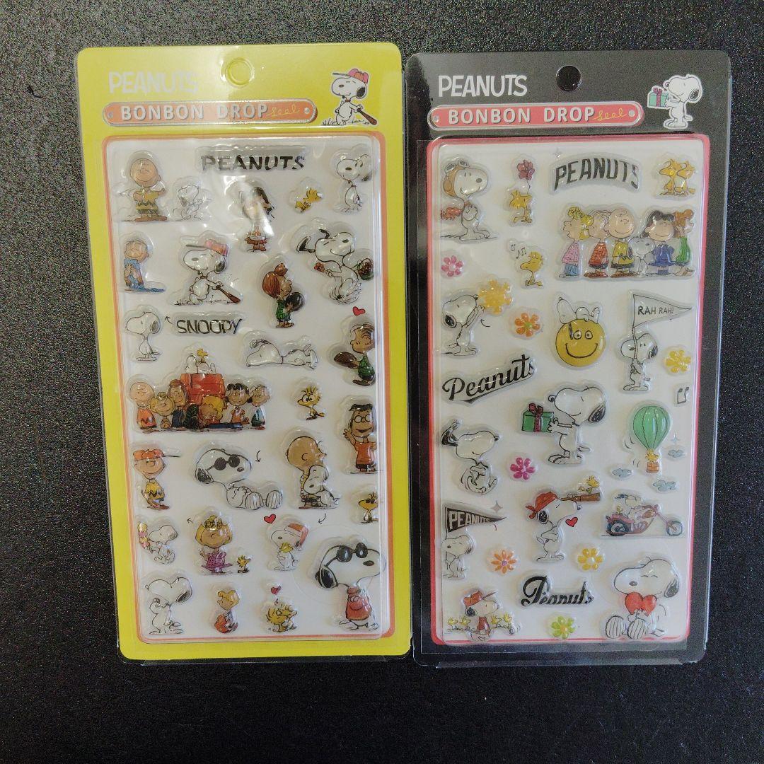 PEANUTS BONBON DROP スヌーピーシール 10枚セット