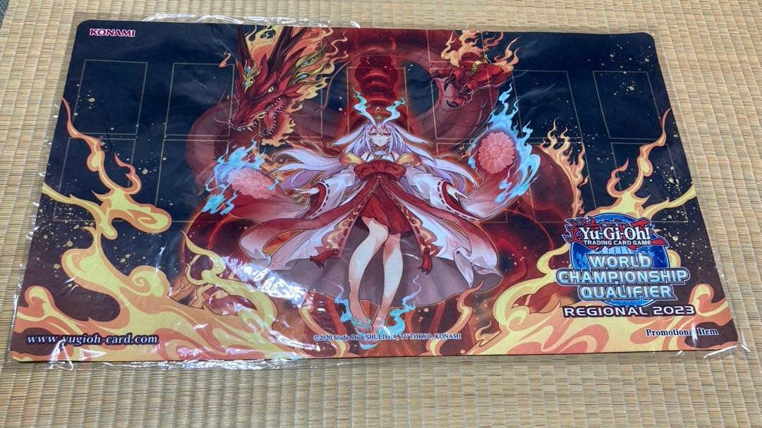 遊戯王OCG 倶利伽羅天童　WCQプレイマット