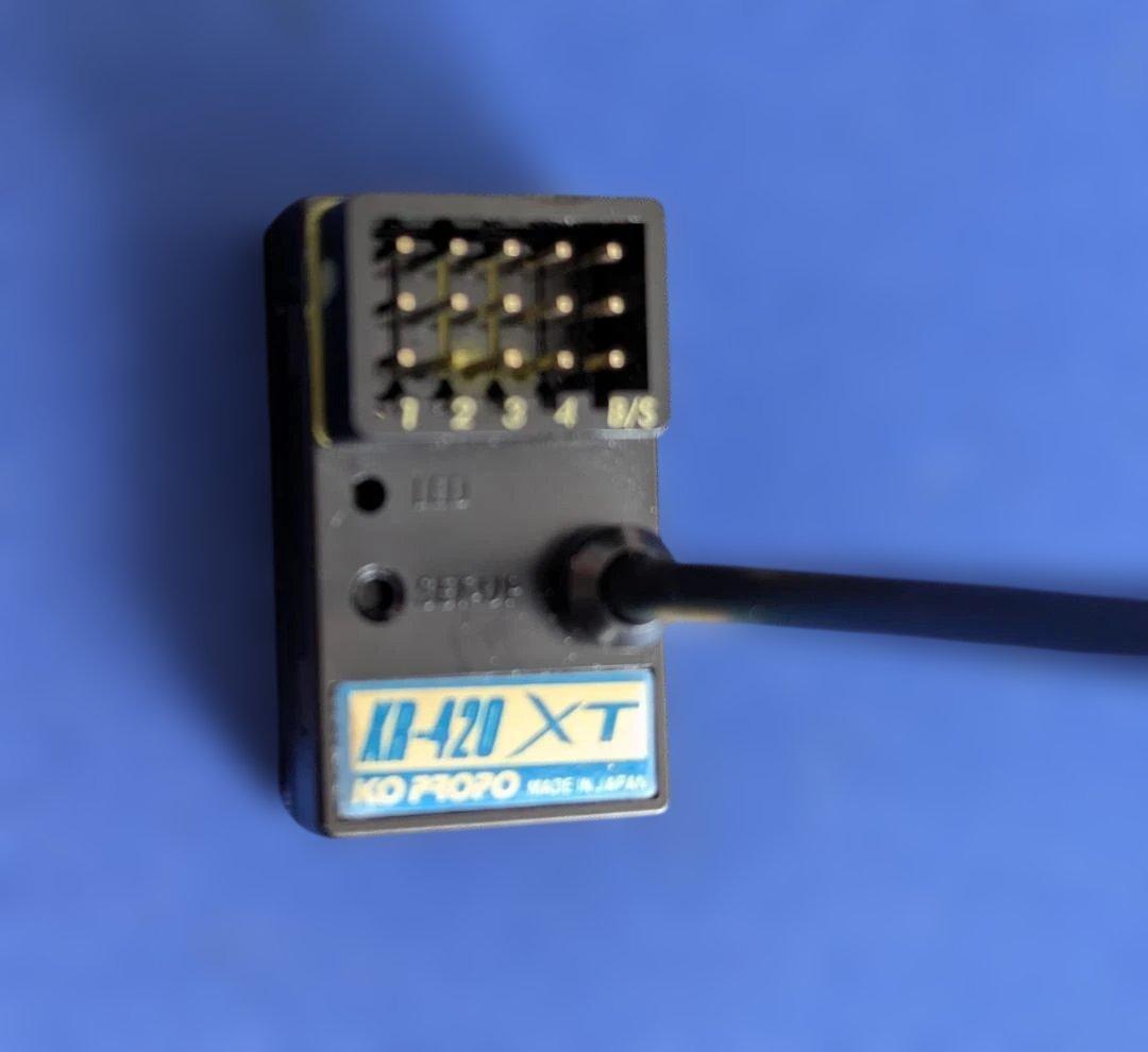 KO PROPO 受信機 KR-420XT 2.4GHz(ショートアンテナ)