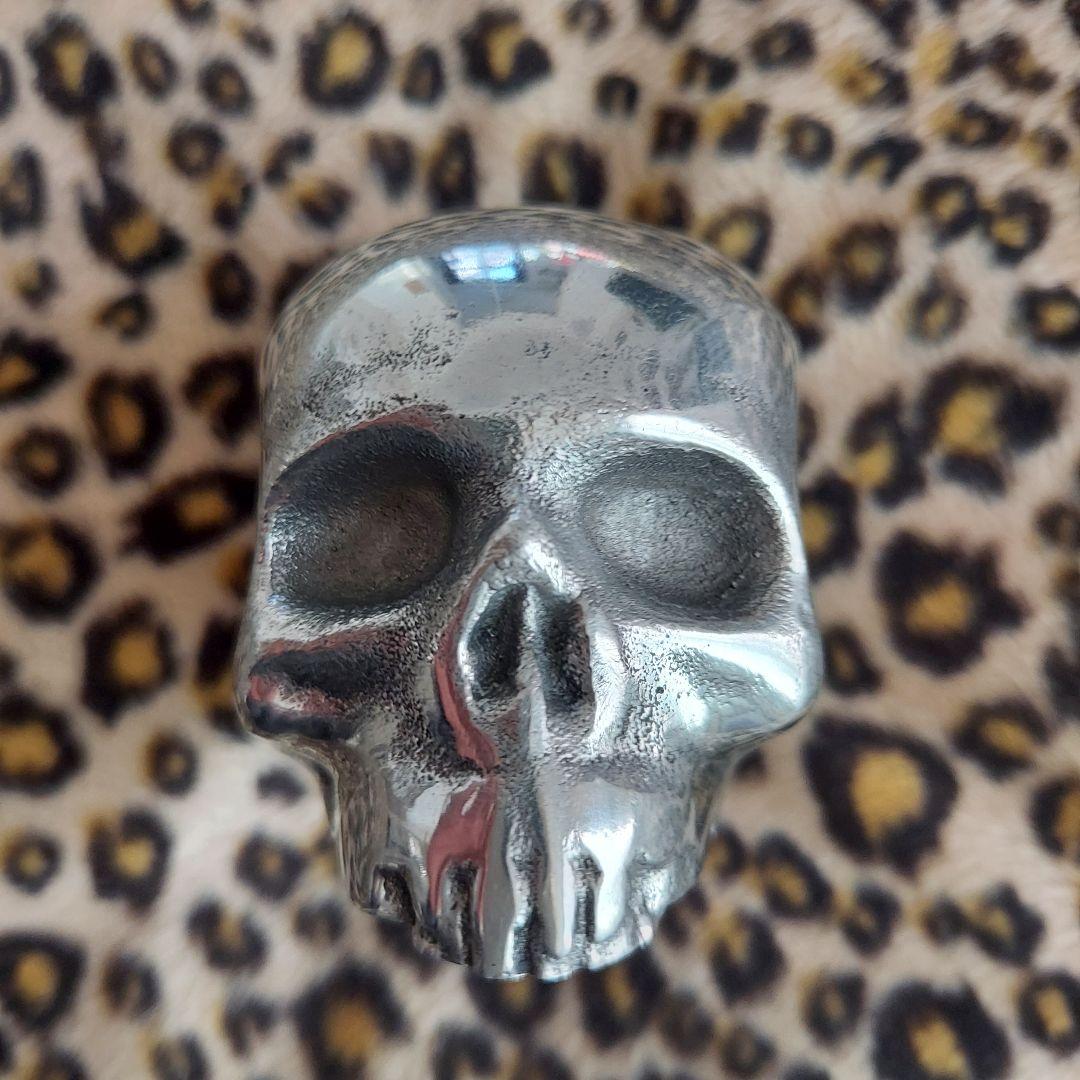 【激レア】アルミキャスト スカル シフトノブ ビンテージ ジョッキーシフト