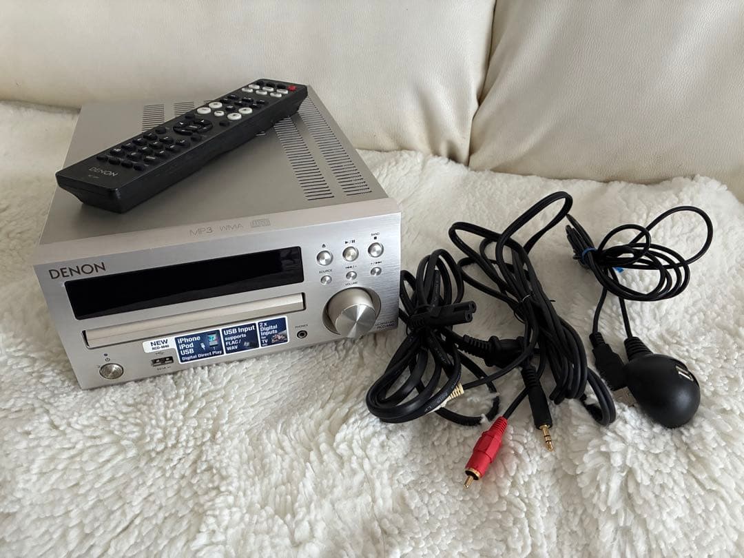 DENON RCD-M40 シルバー コンパクトオーディオシステム