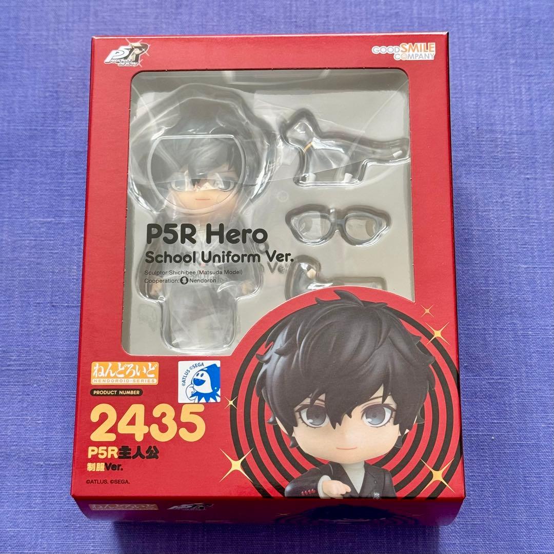 ねんどろいど ペルソナ5 主人公 ( 雨宮蓮 ) 制服 ジョーカー