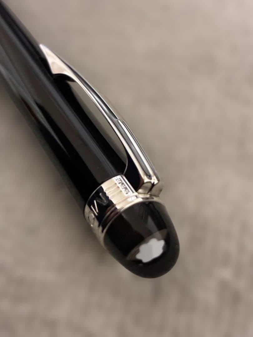 ◾️モンブラン◾️スターウォーカーボールペン◾️ミッドナイトナイトブラック◾️新品インク