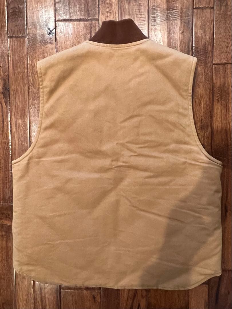 Carhartt ダックベスト ベージュ Lサイズ