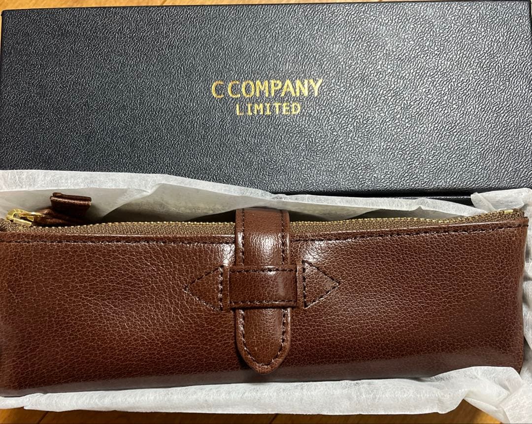 ルポペンケース　ダークブラウン