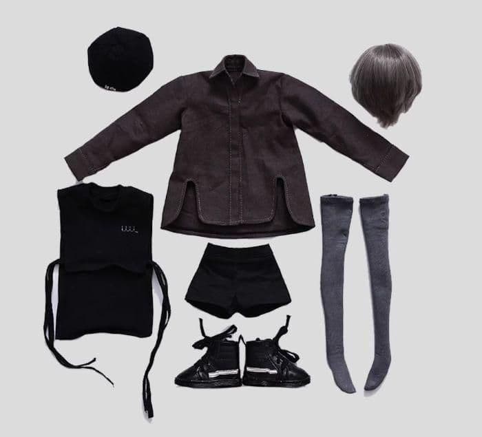 アル BJD 1/4 ドール本体 Sakina 球体関節人形 ハンドメイド