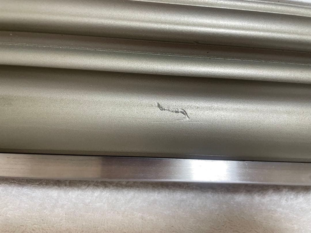 【桝田靖夫】日本画 浅間山 シルバーフレーム