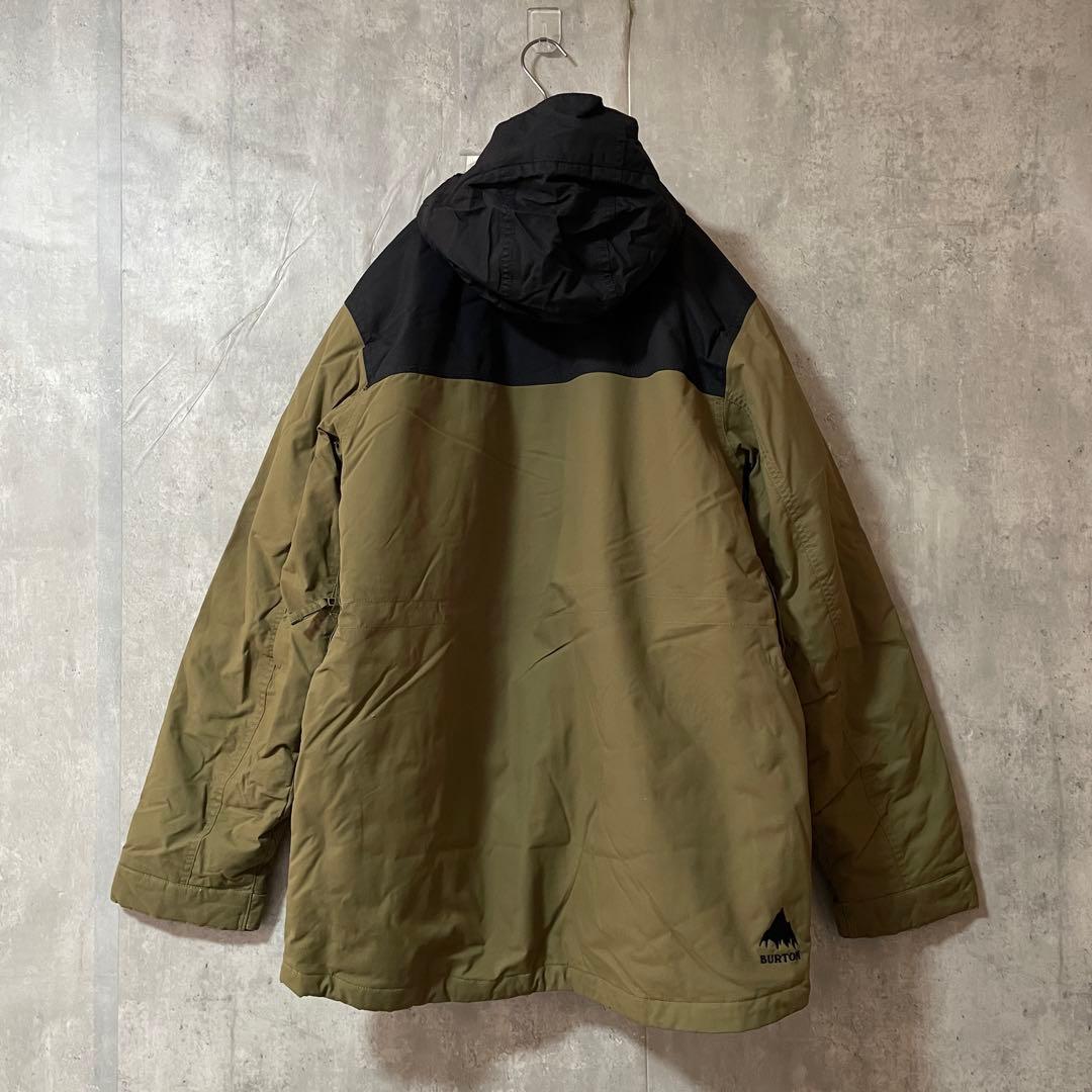 Burtonバートンスキーウェアスノーボードジャケットパーカーベージュカーキ希少