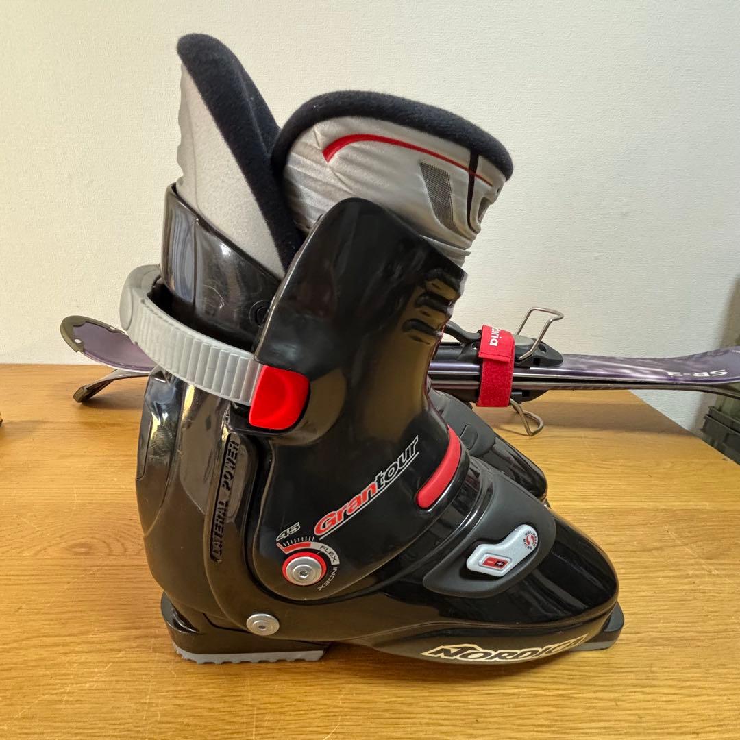 メンズ　ショートスキー　ファンスキーセット　kissmark 28-28.5cm