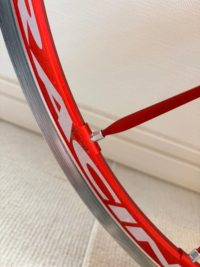 FULCRUM フルクラム　レーシングゼロ　チューブラー　カンパ　レッド