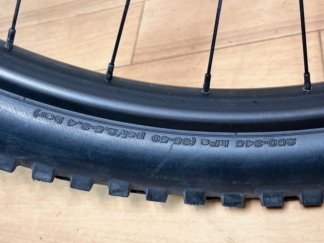 マキシス ミニオン DHF タイヤとシマノ WTB ST i30