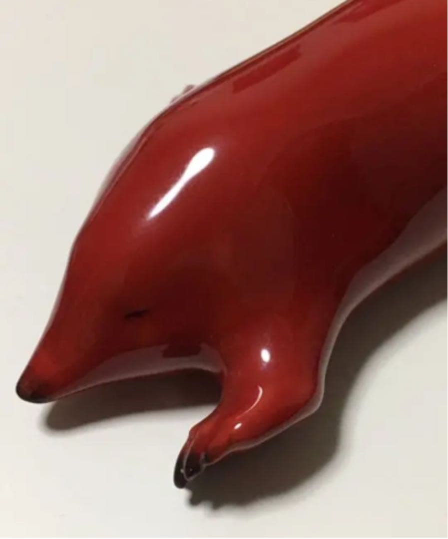 ボーンチャイナ　ノリタケのフィギュリン　もぐら