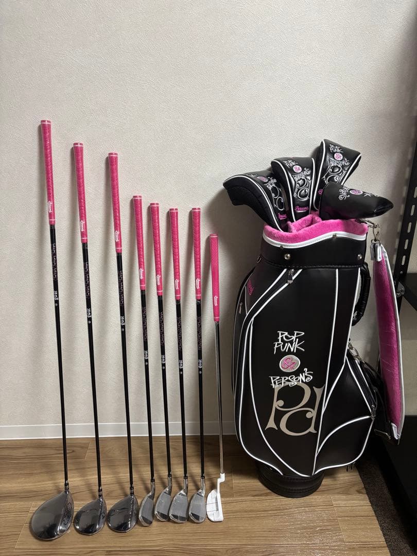 PERSON'S POP PUNK パーソンズ　レディースゴルフ　ハーフセット