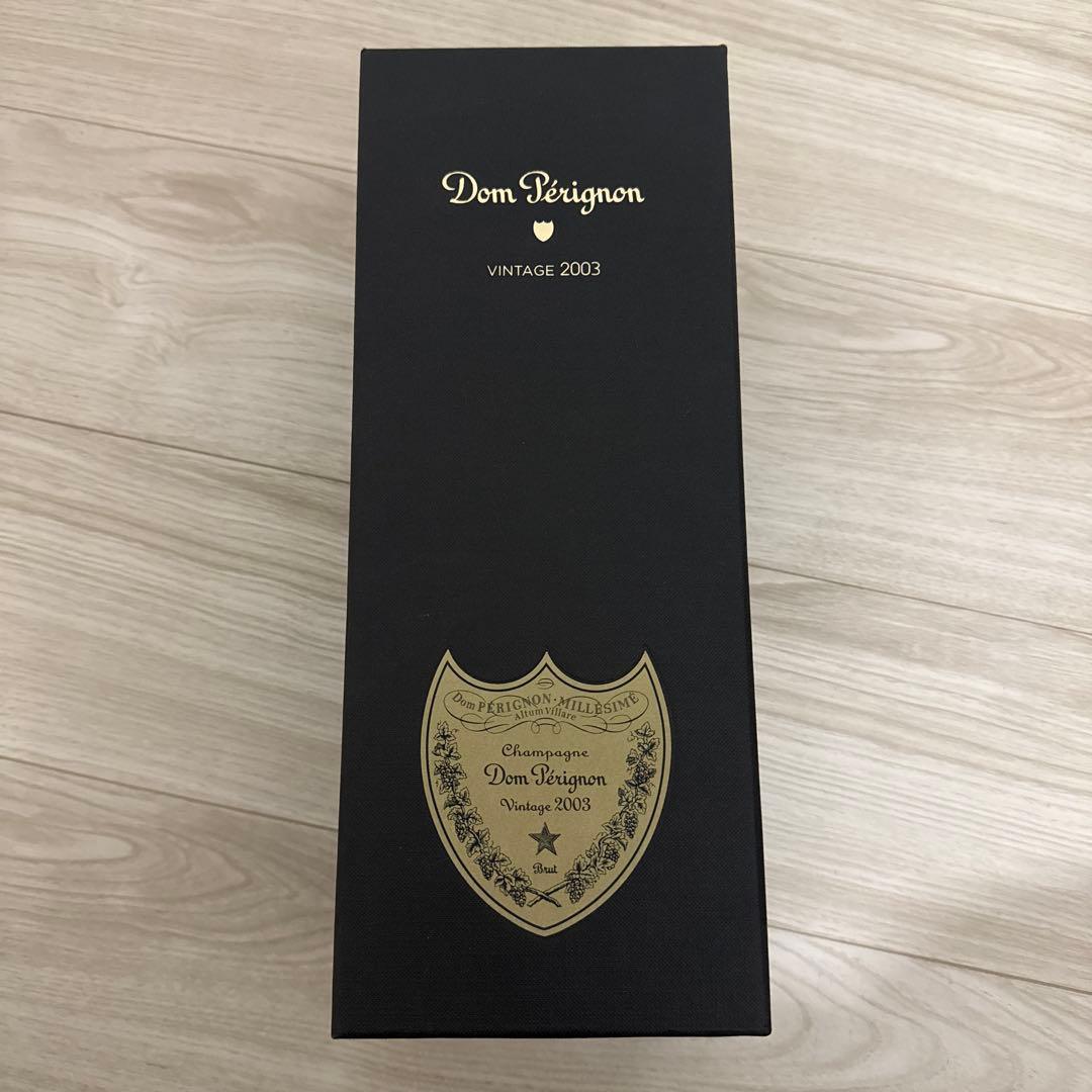 未開封　Dom Pérignon 2003 ヴィンテージ シャンパン