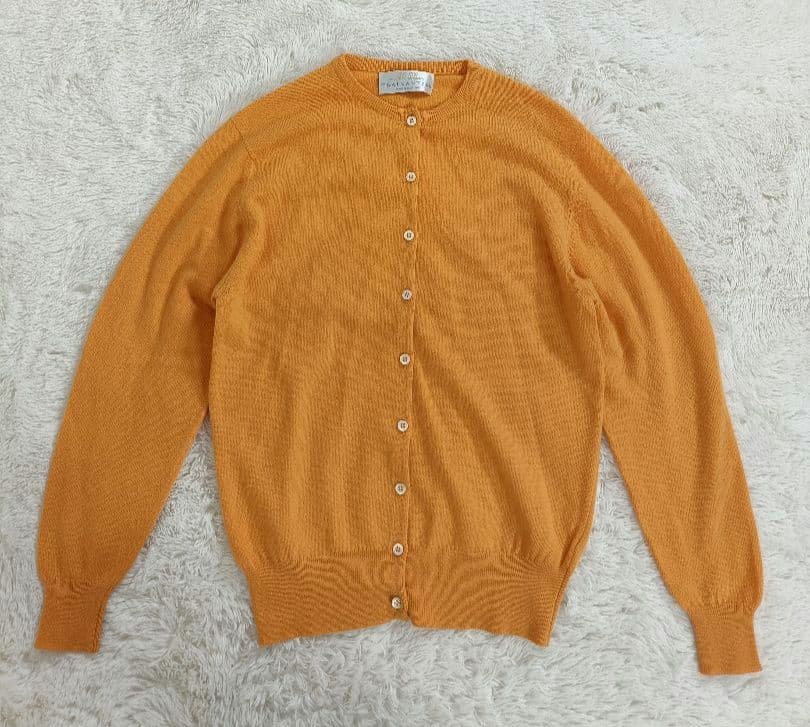 BALLANTYNE カシミヤアンサンブルニットカーディガン サイズ36 L相当