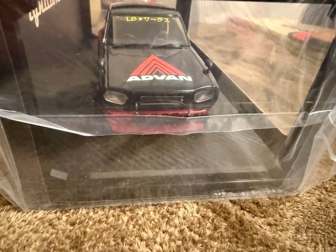 イグニッションモデル　LBWK ADVAN ハコスカ1/18
