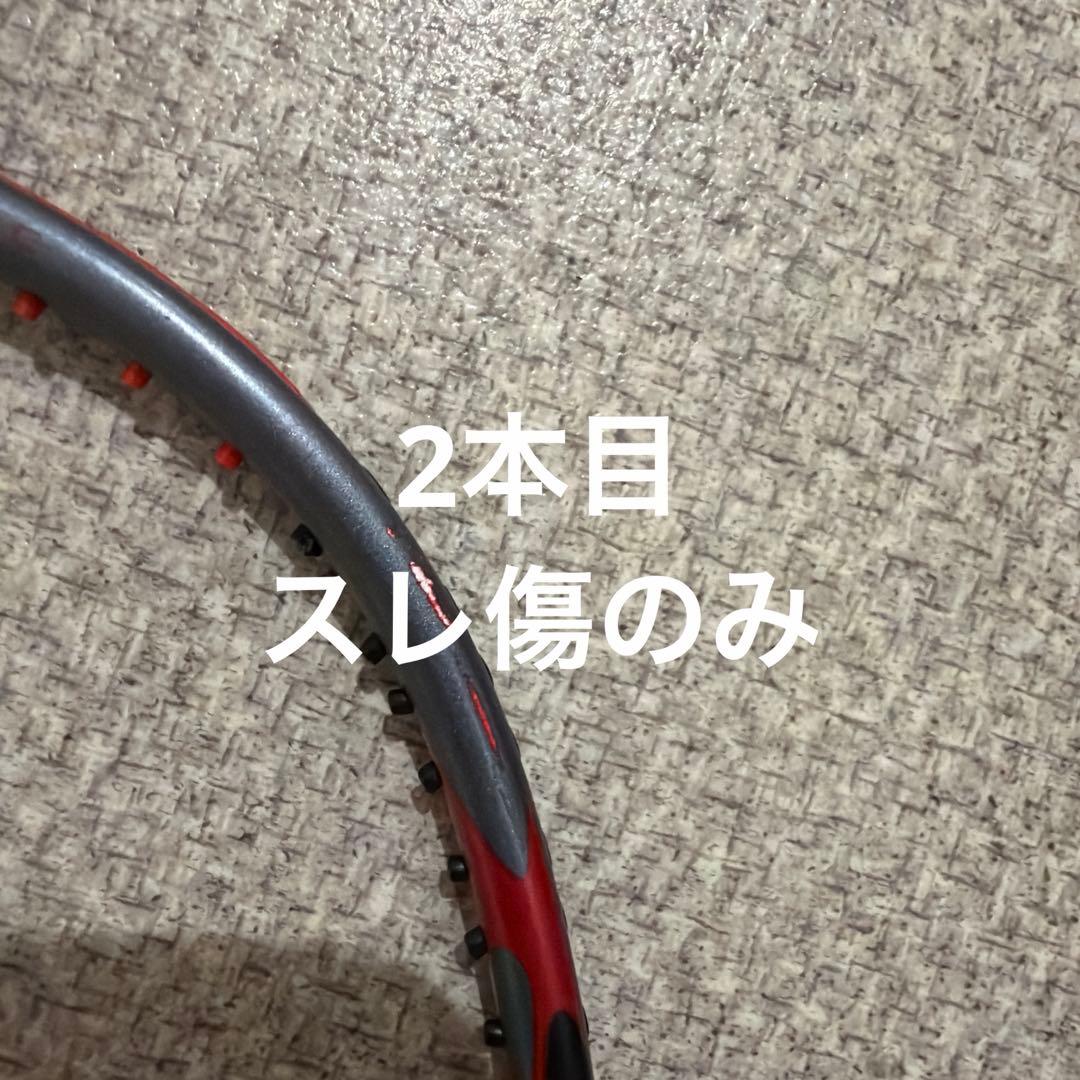 (ジャンク品）YONEX バドミントンラケット4本