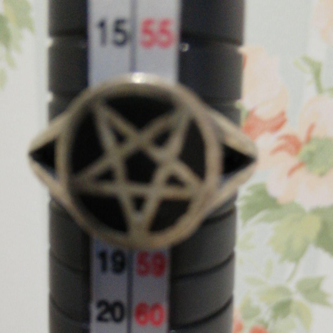 ペンタグラム(五芒星)銀リング