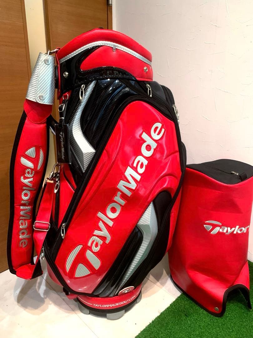 ほぼ未使用　テーラーメイド キャディバッグ　TP スタッフ　ツアープリファード