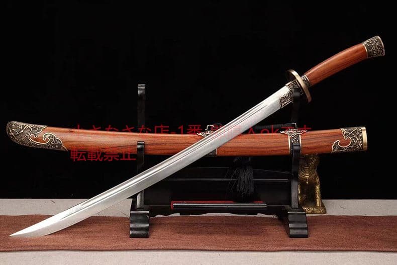 喜びに眉をひそめる 古兵器 武具 刀装具 日本刀 模造刀 居合刀