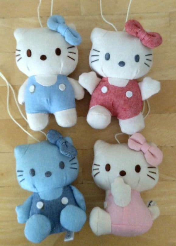 キティちゃん　ハローキティ　マスコット　ストラップ　キーホルダー　レア