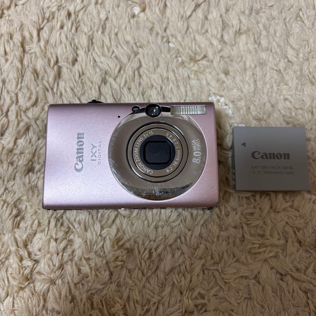 【ジャンク品】Canon IXY DIGITAL 20IS ピンク