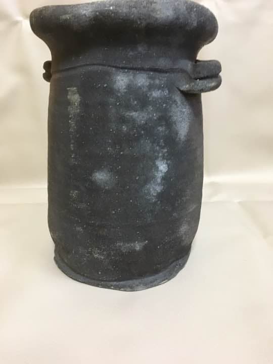 窯変 耳付き花入