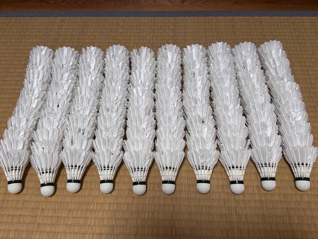 使用済みバドミントンシャトル120個 ⑩