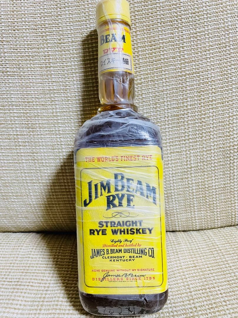 JIM BEAM RYE ジムビーム ライ 1987年特級 正規品