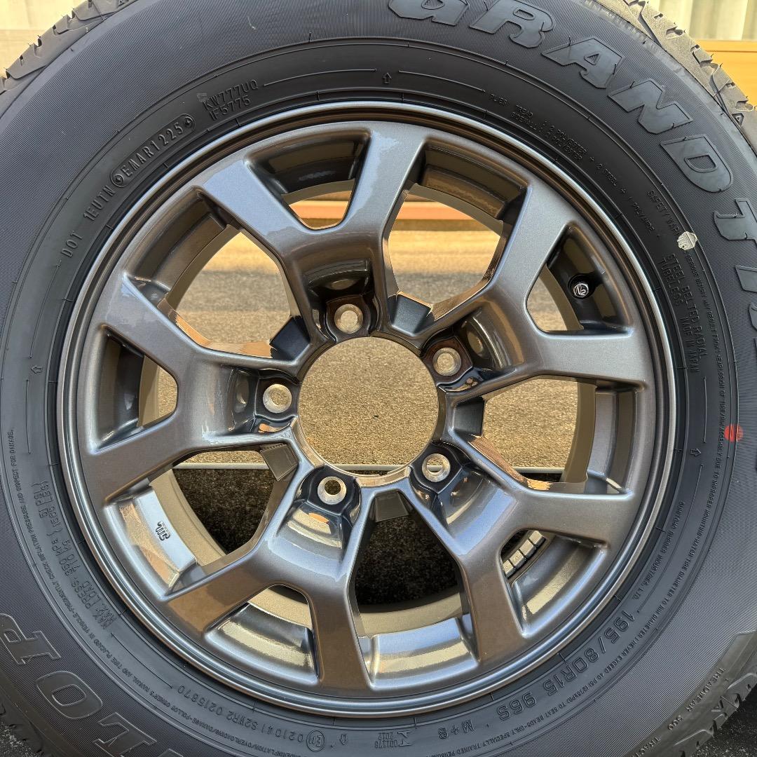 （送料込み）ジムニーシエラ JB74 新車外し ホイール＆タイヤ 2025年製