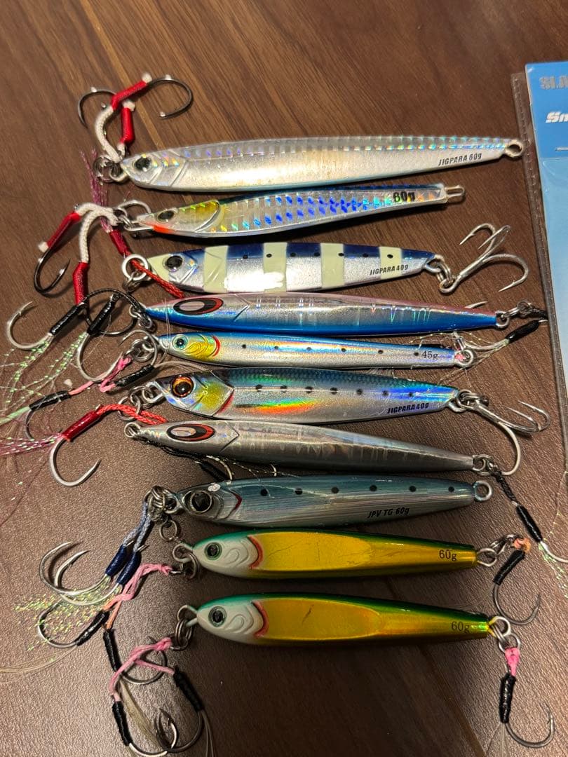 SLJ 40g〜80g メダルジグ12本セット　ケース付き