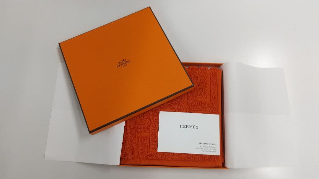 HERMES エルメス ハンドタオル