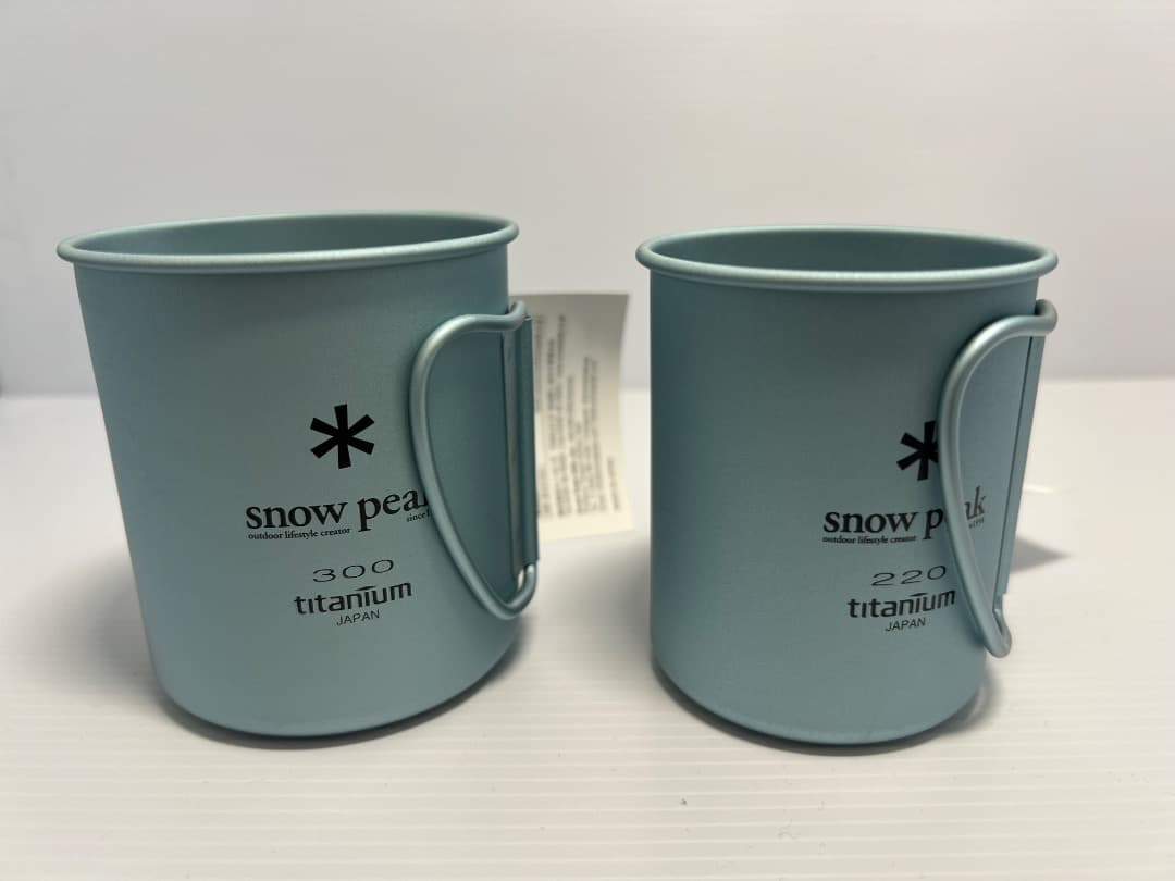 ぴ*様 【非売品】スノーピークチタンシングルマグSORA（非売品）の２個セット
