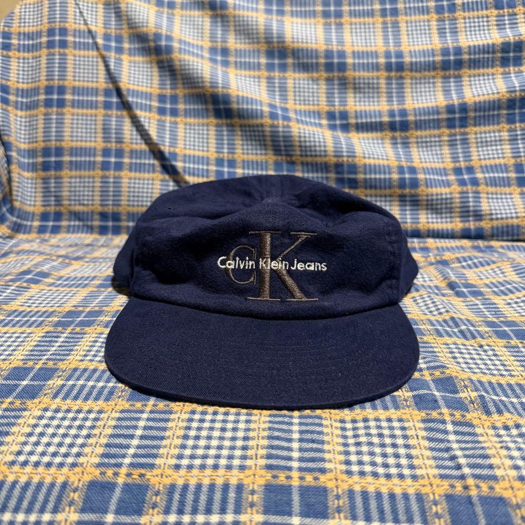 帽子 Kns 90s   vintage navy cap