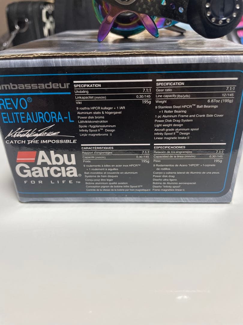 レボ エリートオーロラ L Abu Garcia Ambassadeur