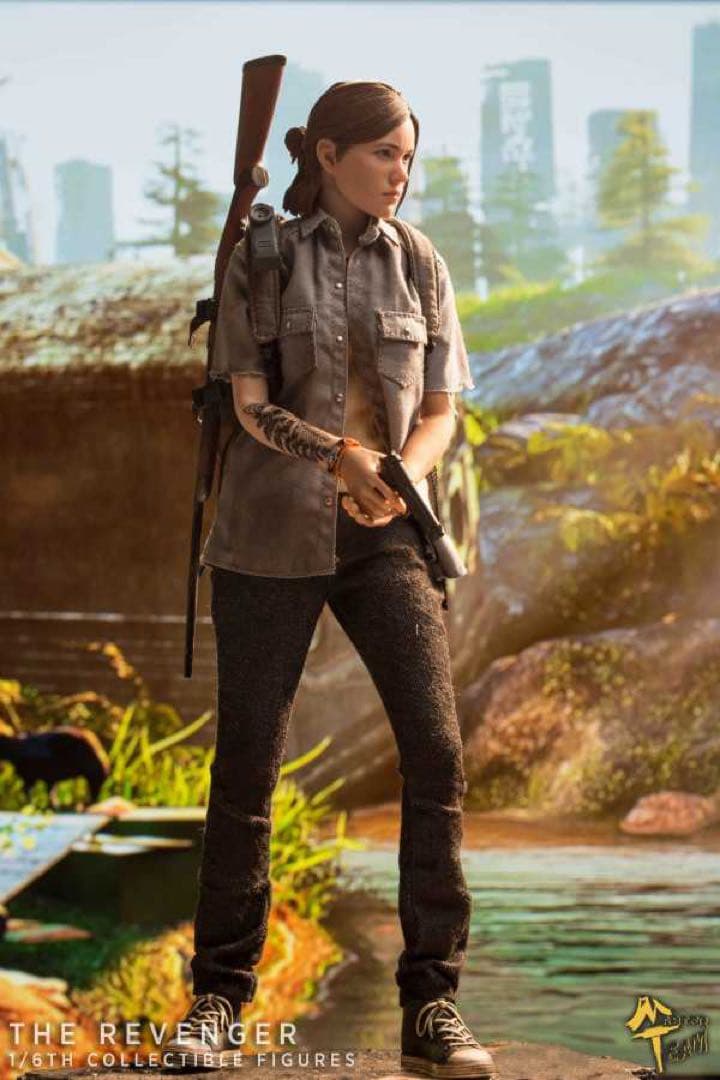 ラストオブアス2　ジョエル　エリー　セット1/6 フィギュア　バイオハザード　銃