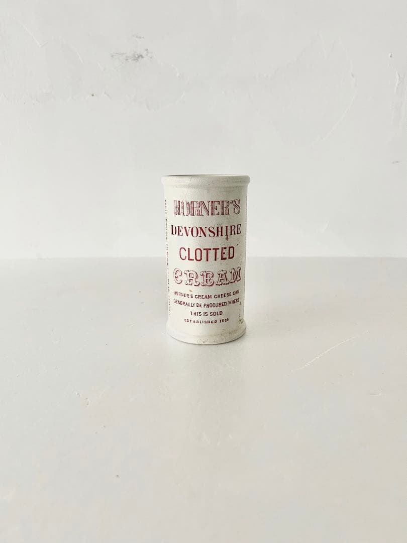 【イギリスアンティーク】クロテッドクリームポット　CLOTTED　CREAM