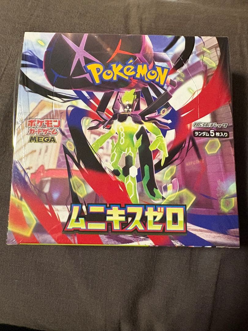 ポケモンカードゲーム メガ ムニキスゼロ BOX シュリンク未開封