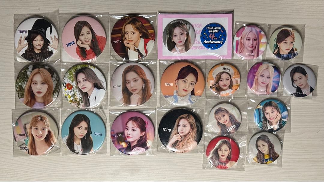 ツウィ　缶バッジ　21種セット