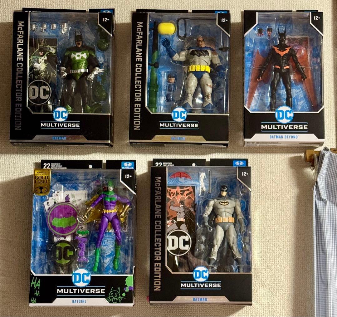 マクファーレントイズ　DCマルチバース　バットマン他　バラ売り2体から