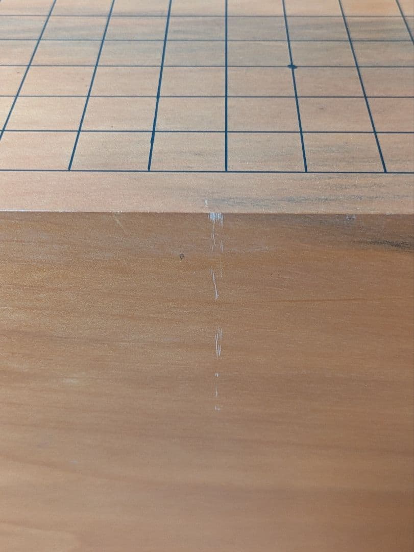 碁盤 本榧 約45.5cm x 42.5cm 厚み19.3cm 高さ31cm