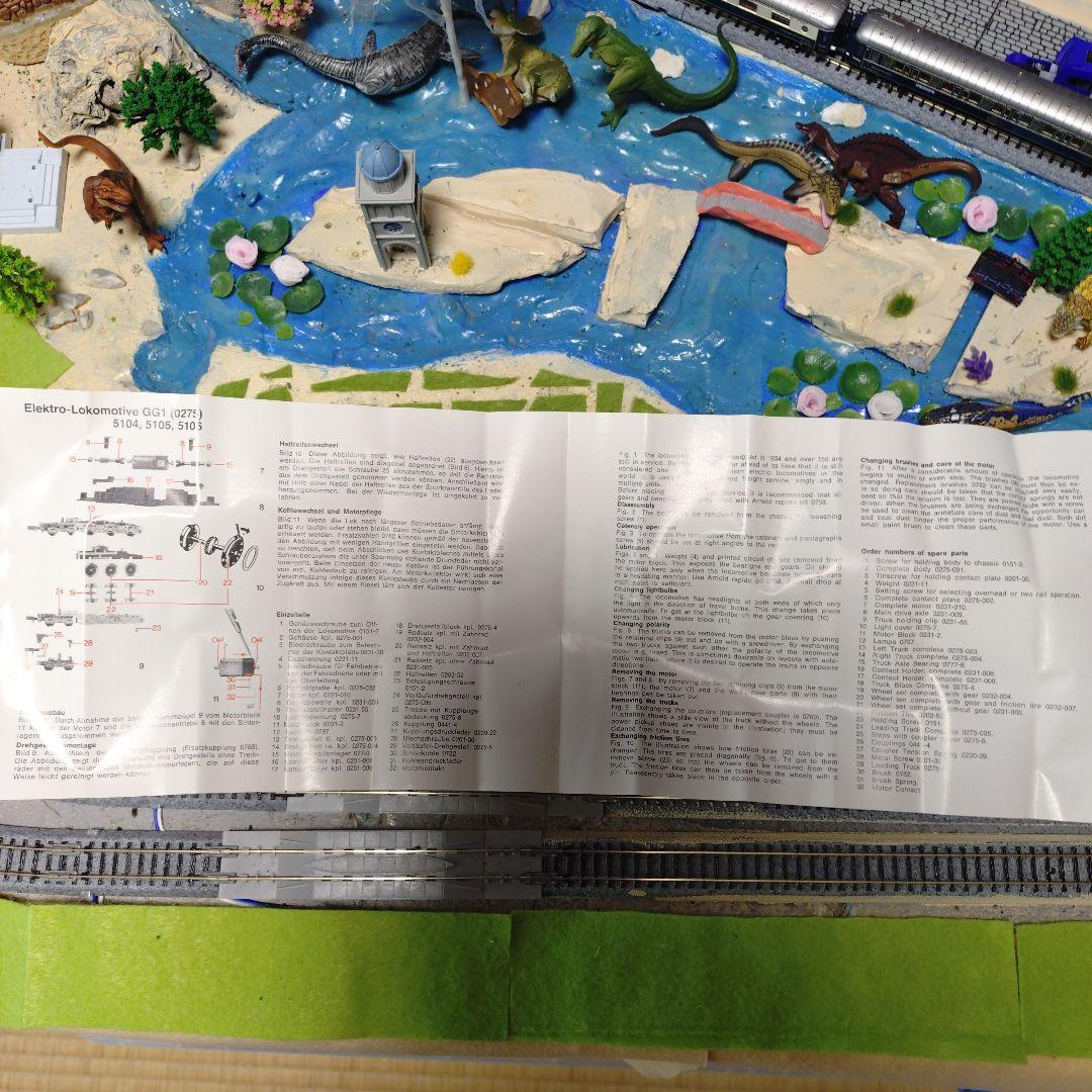 Nゲージ ペンシルバニア鉄道GG1型電気機関車 ARNOLD/RIVAROSSI