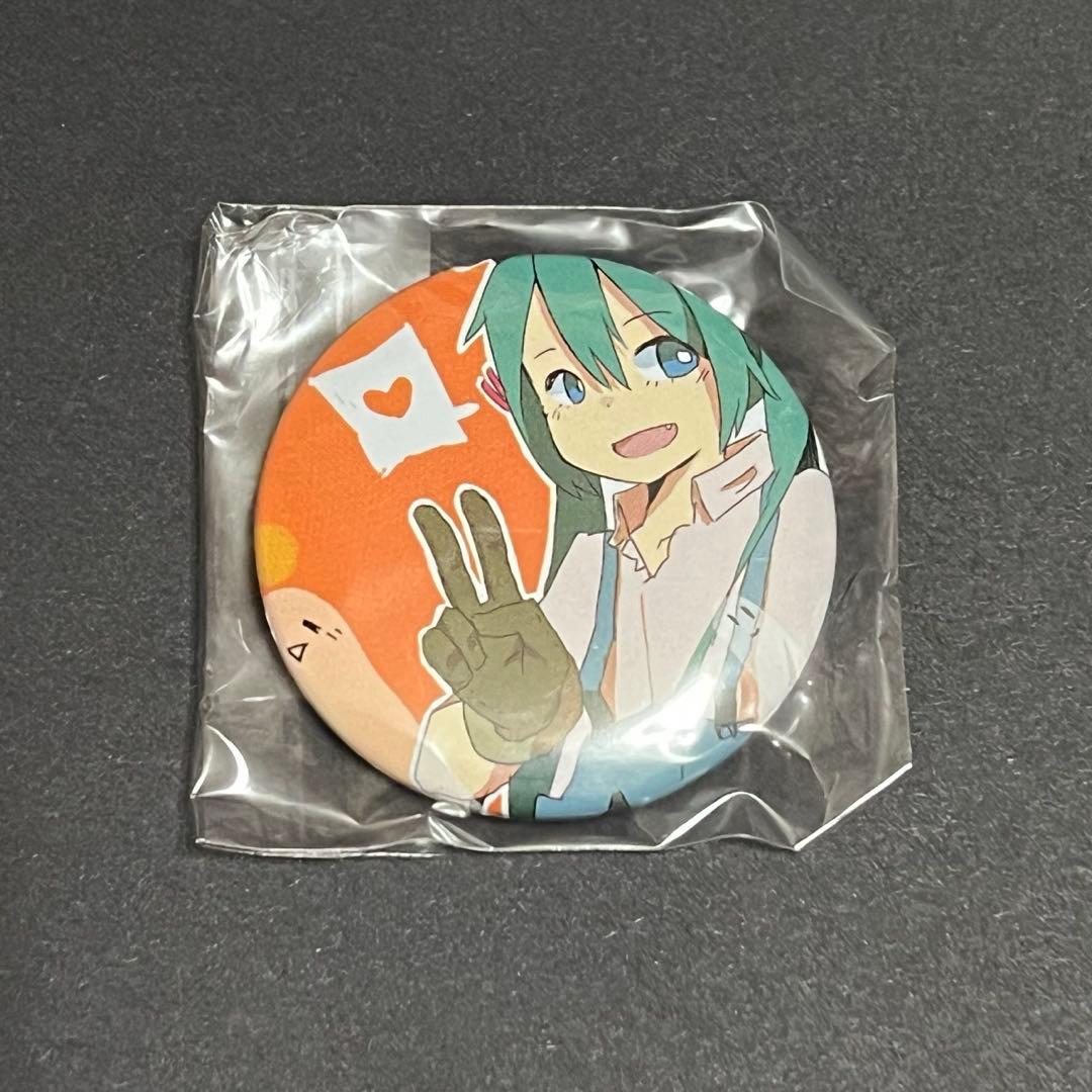初音ミク 缶バッジ　1点　Trick or Miku ピアプロ