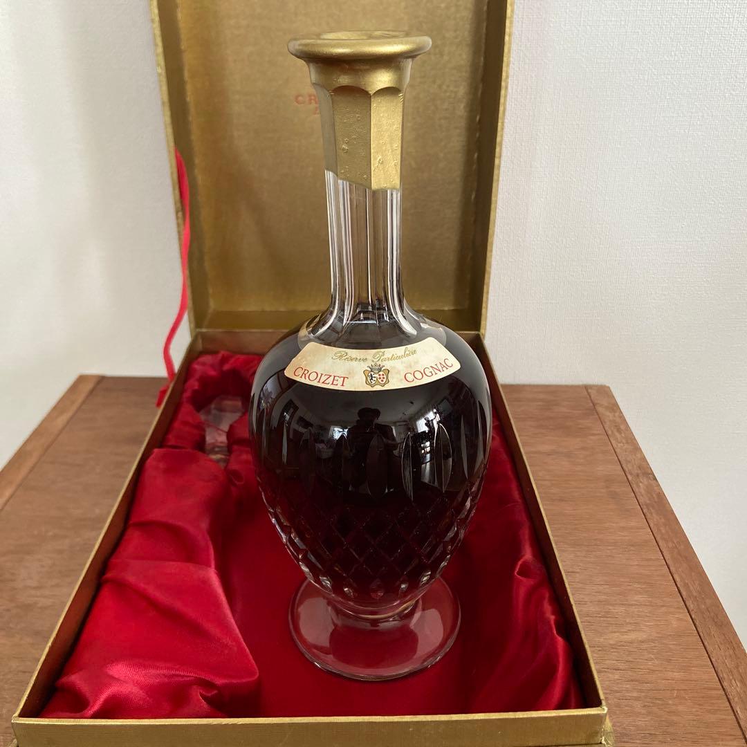 クロアーゼ CROIZET コニャック クリスタルデカンタ