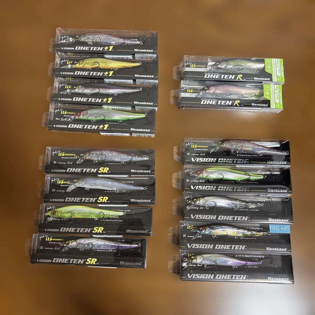 メガバスVISION ONETEN1ルアー 15個セット新品未使用